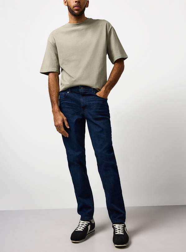 Dark Denim Slim Fit Jeans 30L